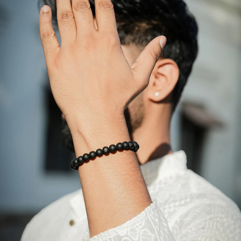 Karungali Inner Balance Band - Natural Ebony Wood
