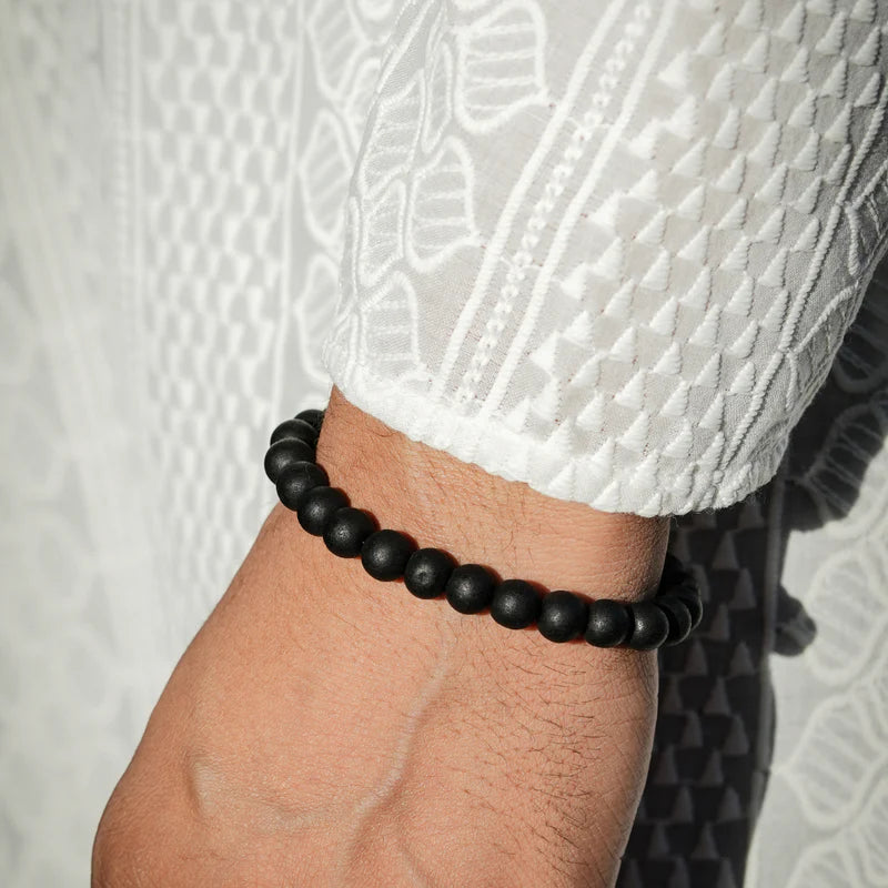 Karungali Inner Balance Band - Natural Ebony Wood