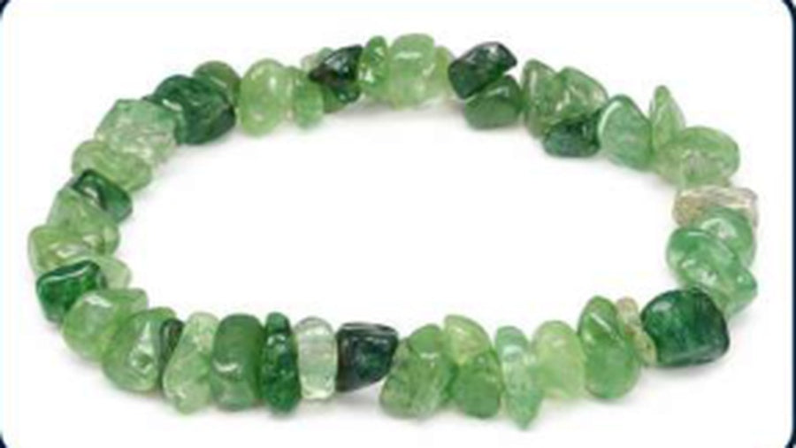 Green Aventurine Chips Bracelet