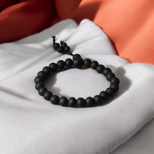 Karungali Inner Balance Band - Natural Ebony Wood