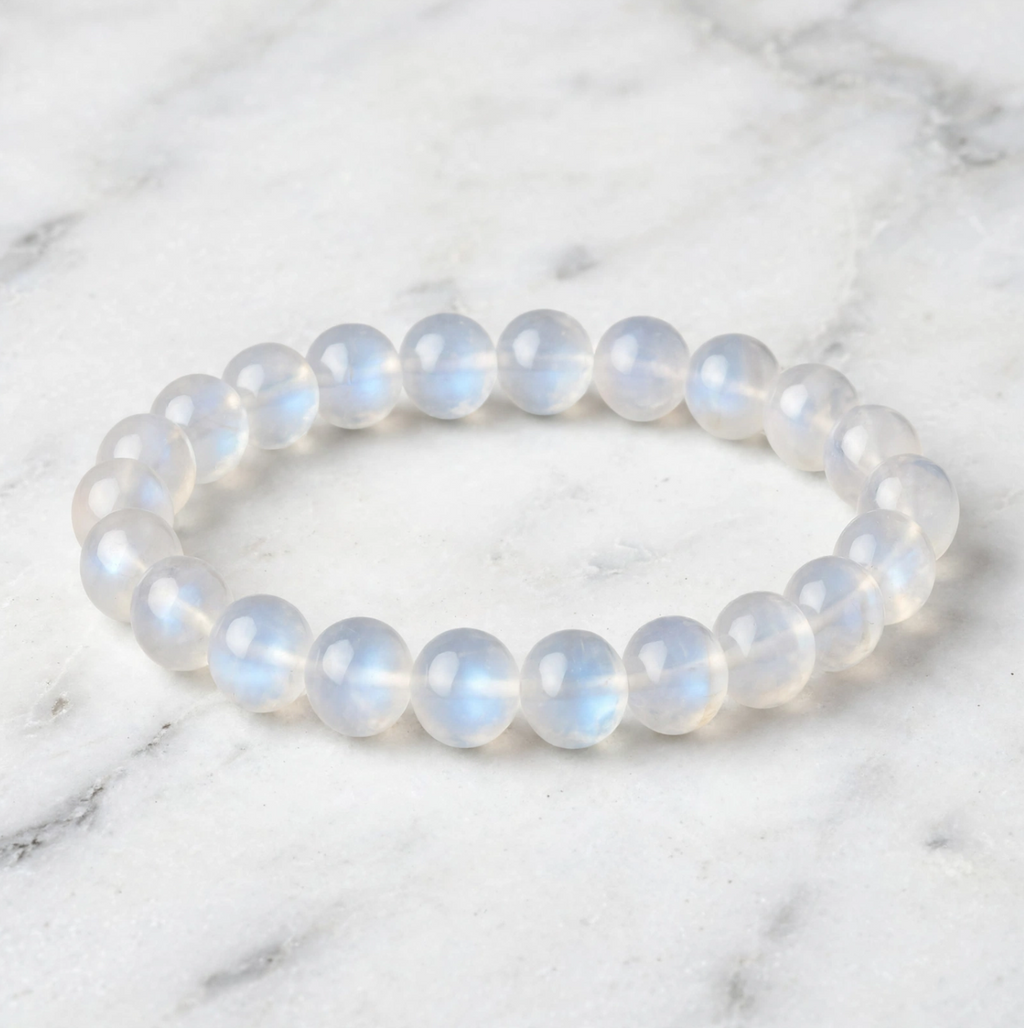 Rainbow Moonstone Export Bracelet