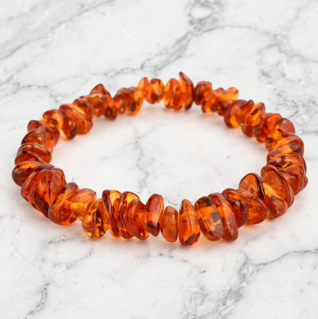 Amber Chips Bracelet