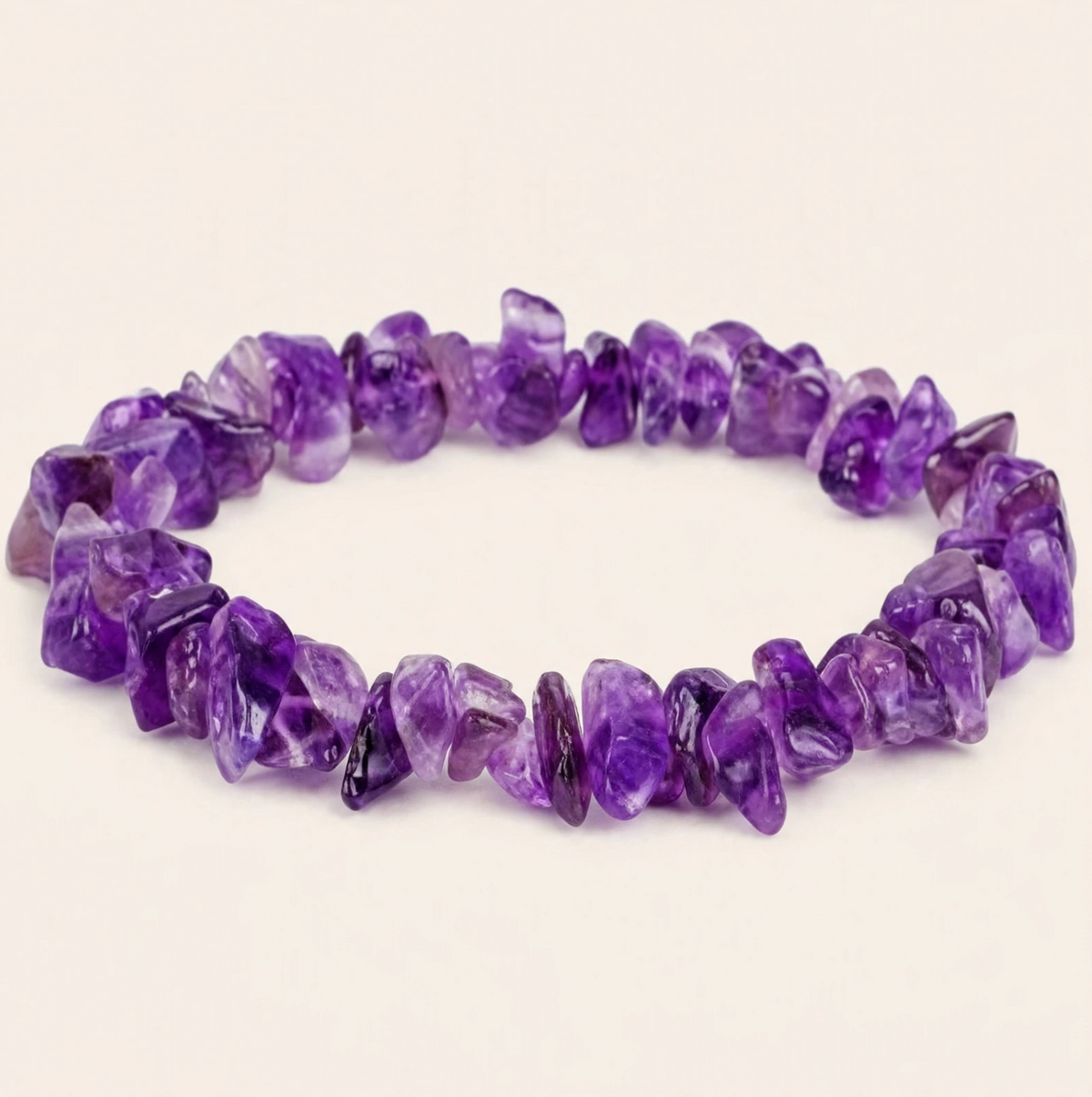 Amethyst Chips Bracelet