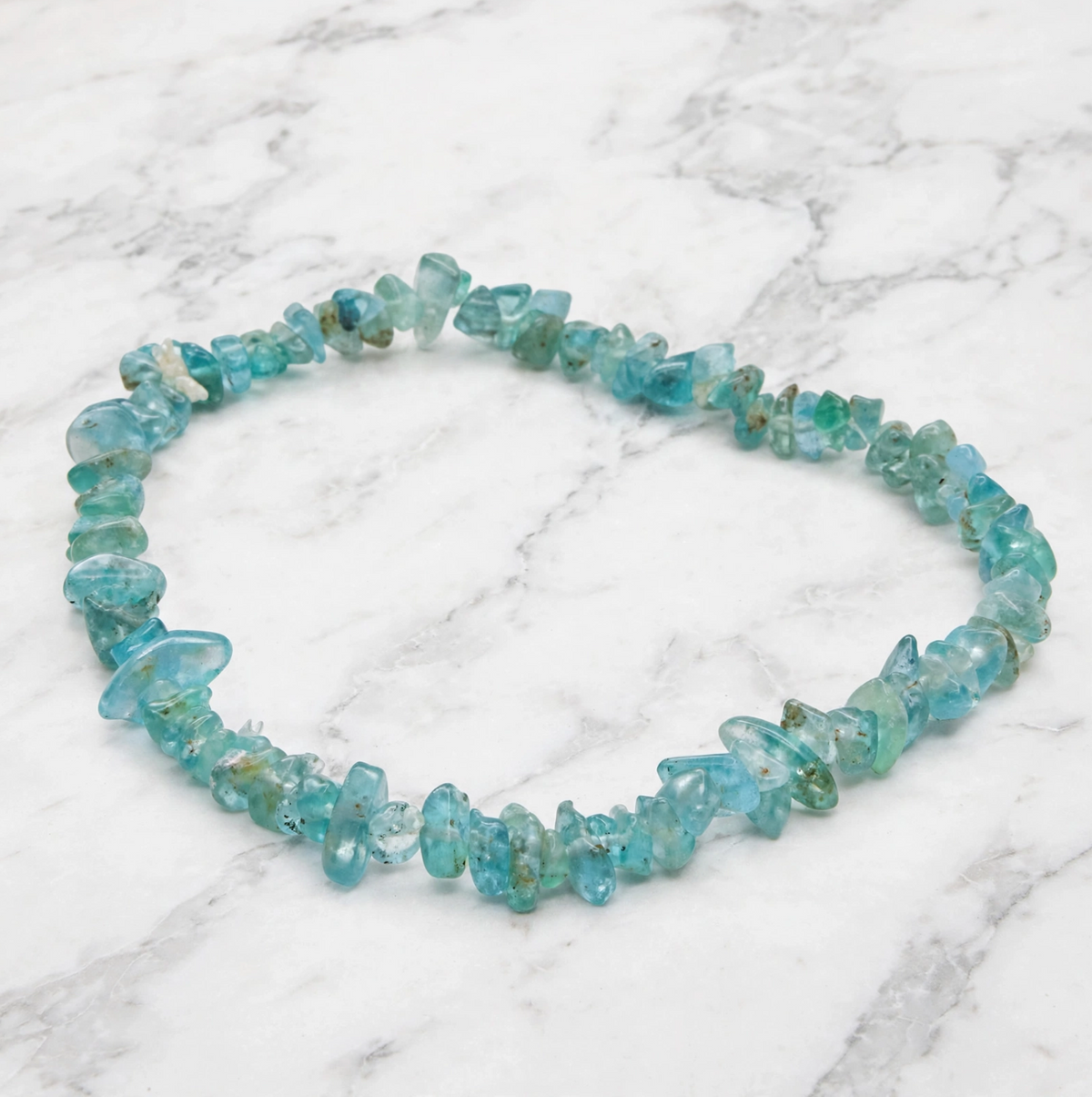 Aquamarine Chips Bracelet