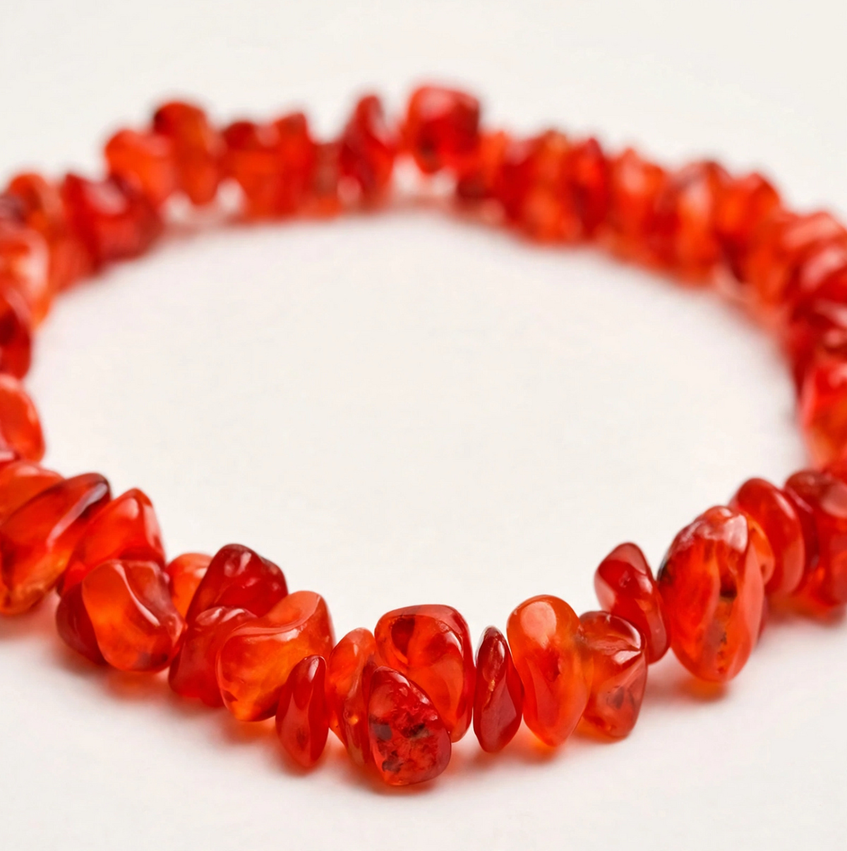 Carnelian Chips Bracelet