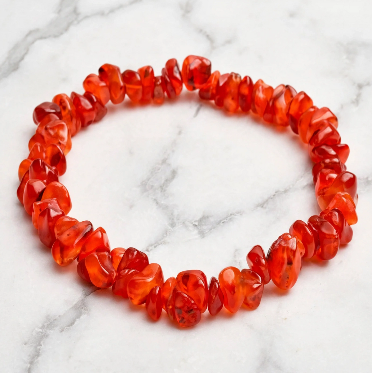 Carnelian Chips Bracelet