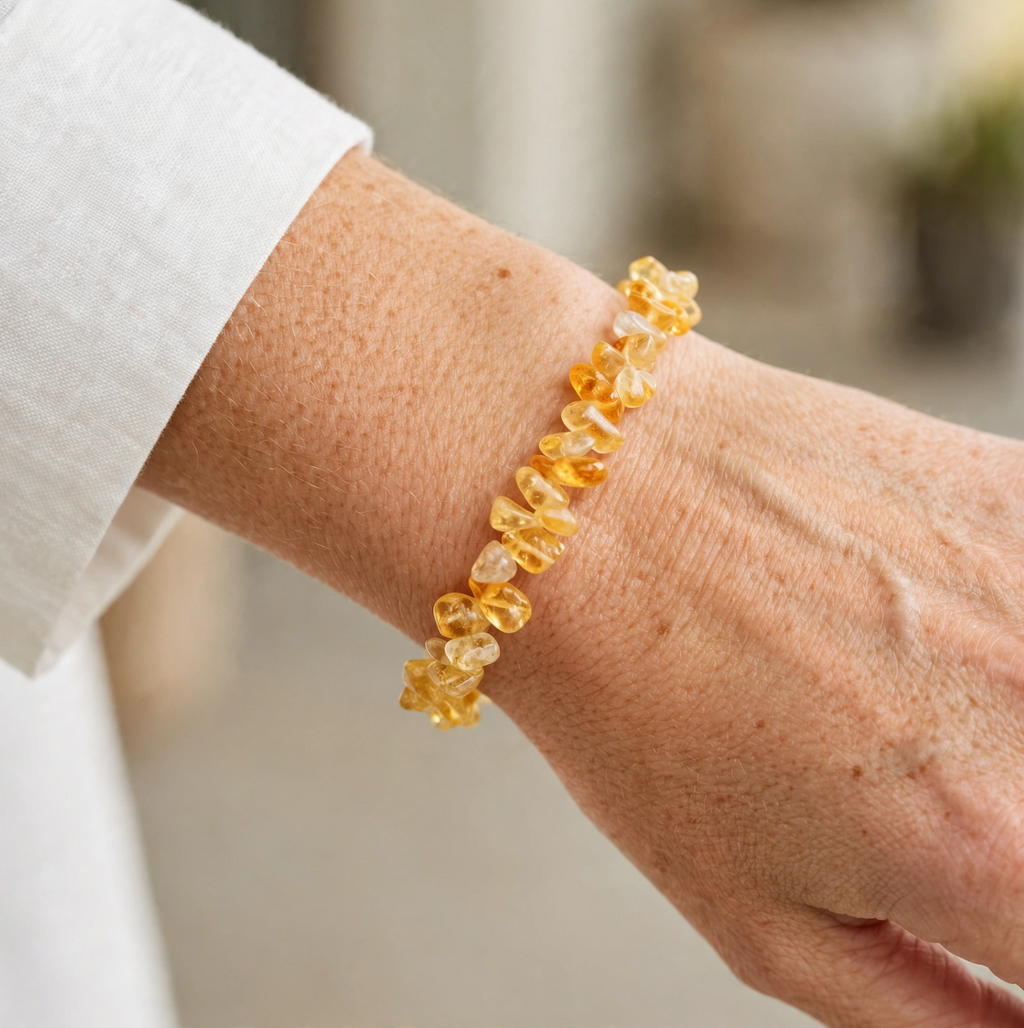 Citrine Chips Bracelet