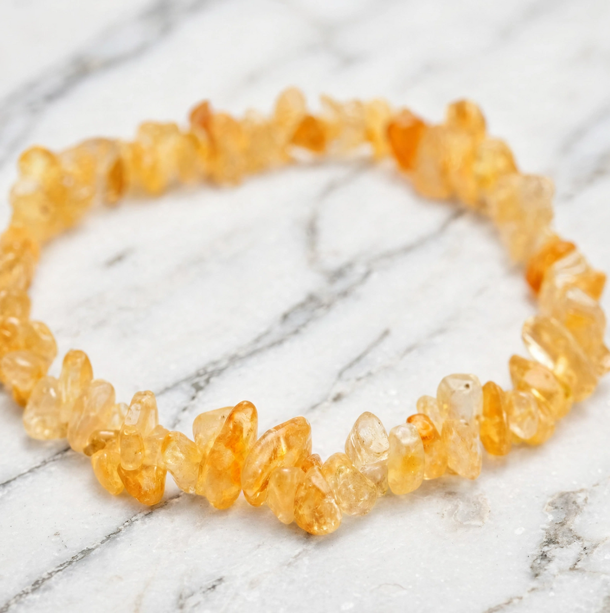 Citrine Chips Bracelet
