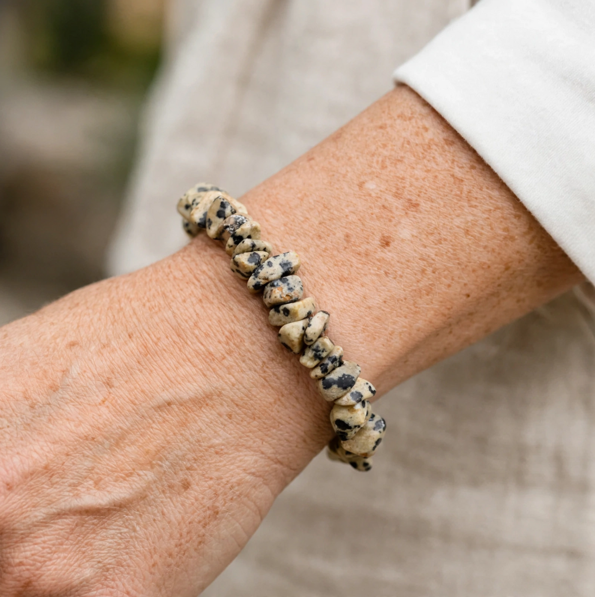 Dalmatian Chips Bracelet