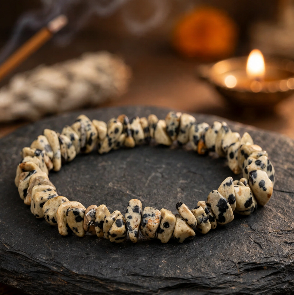 Dalmatian Chips Bracelet