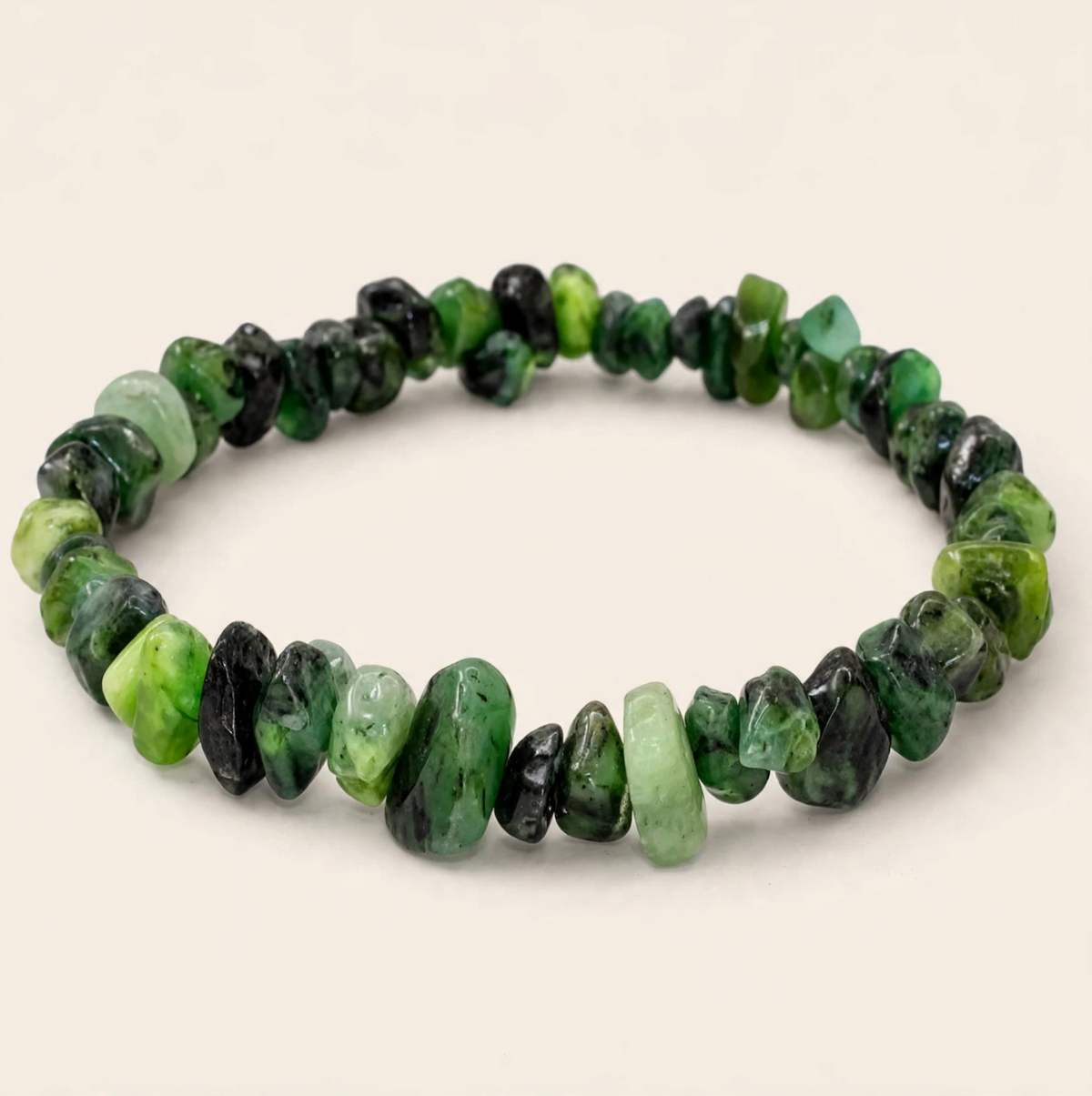 Emerald Chips Bracelet