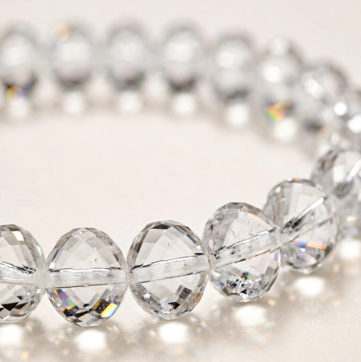 Clear Quartz DC Bracelet
