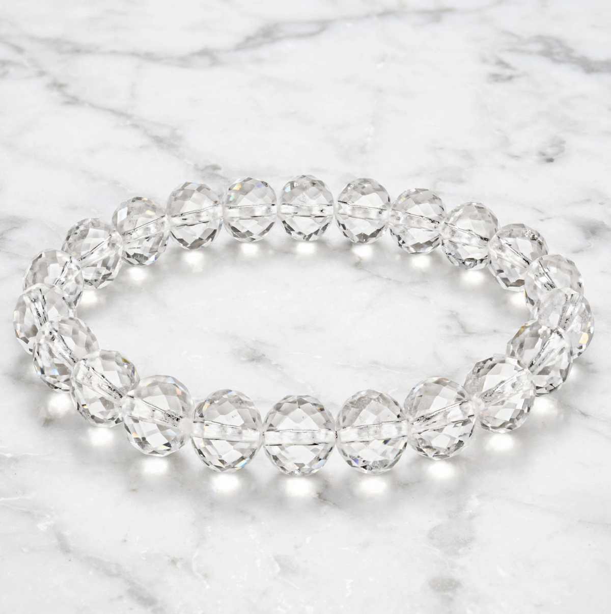 Clear Quartz DC Bracelet