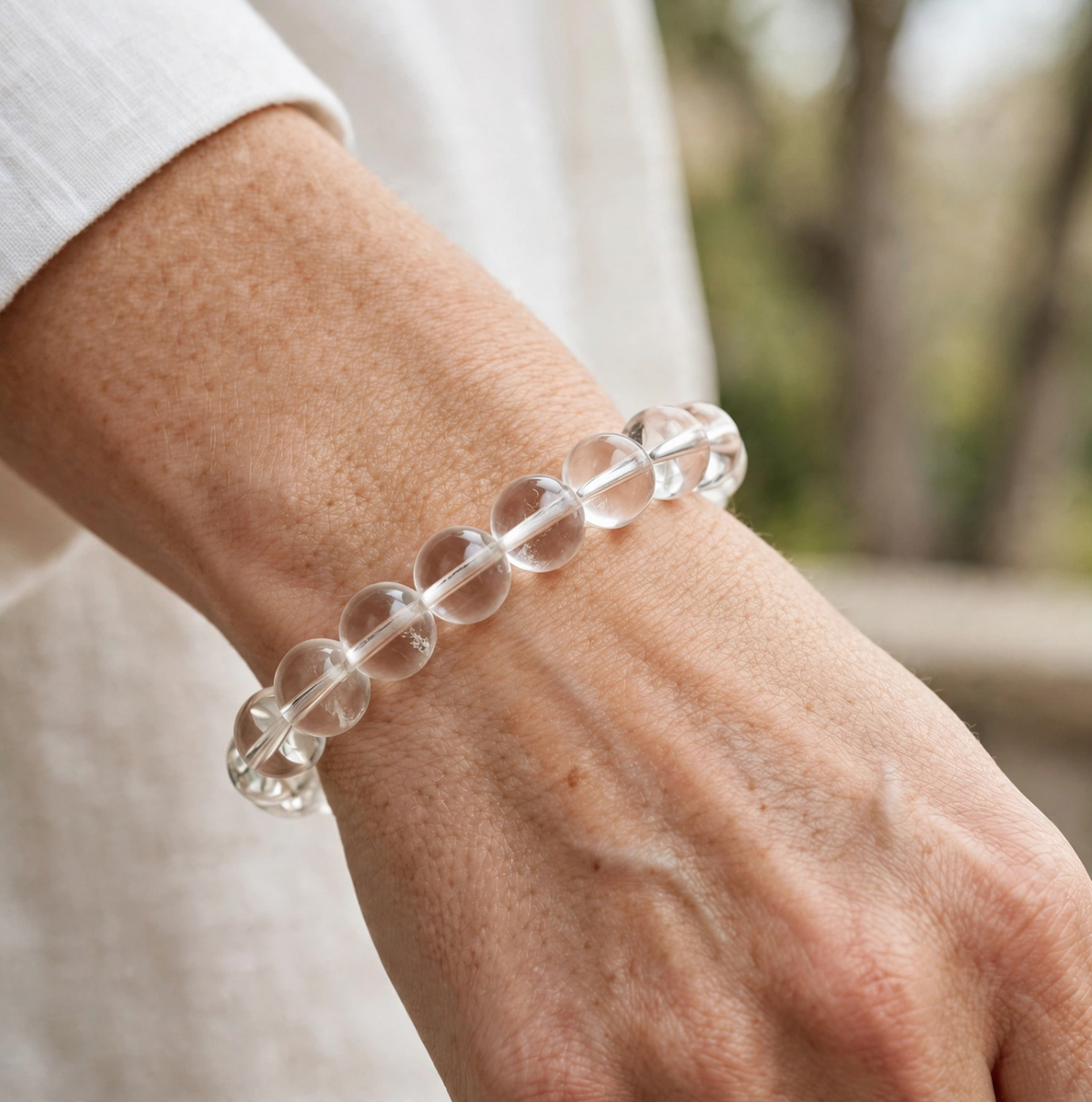 Clear Quartz Export Bracelet