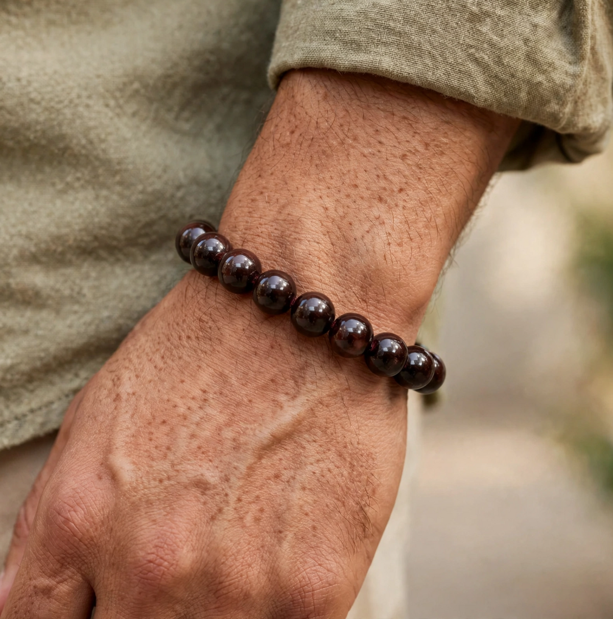 Garnet Export Bracelet