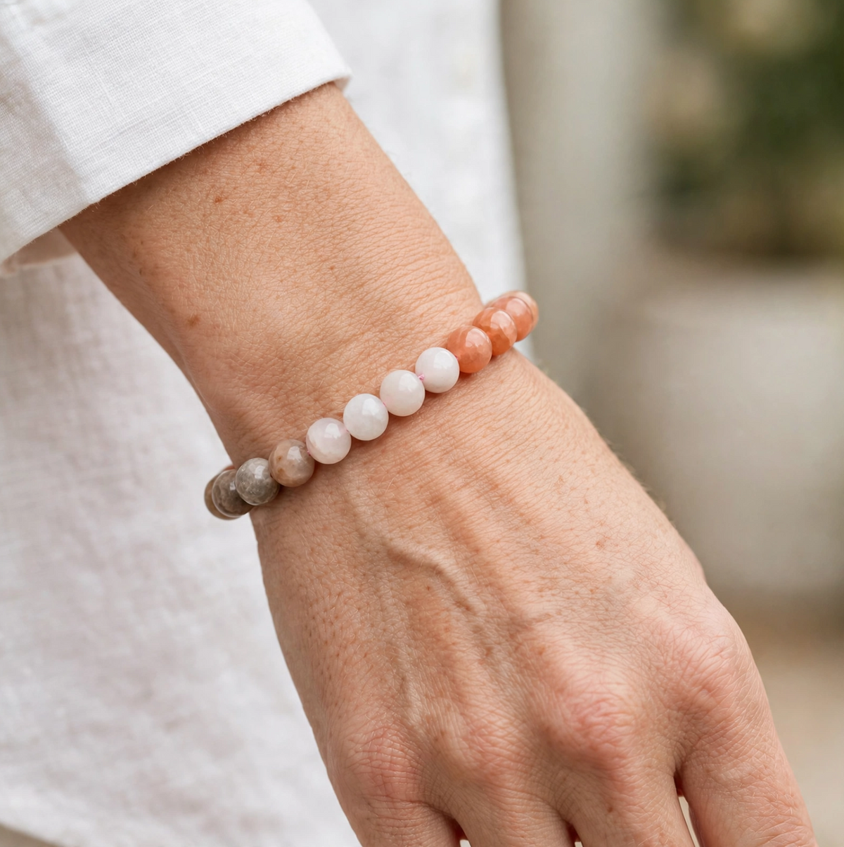 Multi Moonstone Export Bracelet
