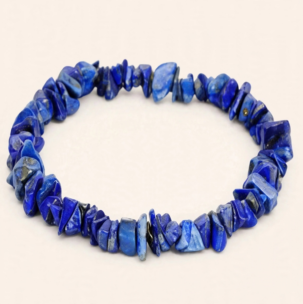 Lapis Chips Bracelet