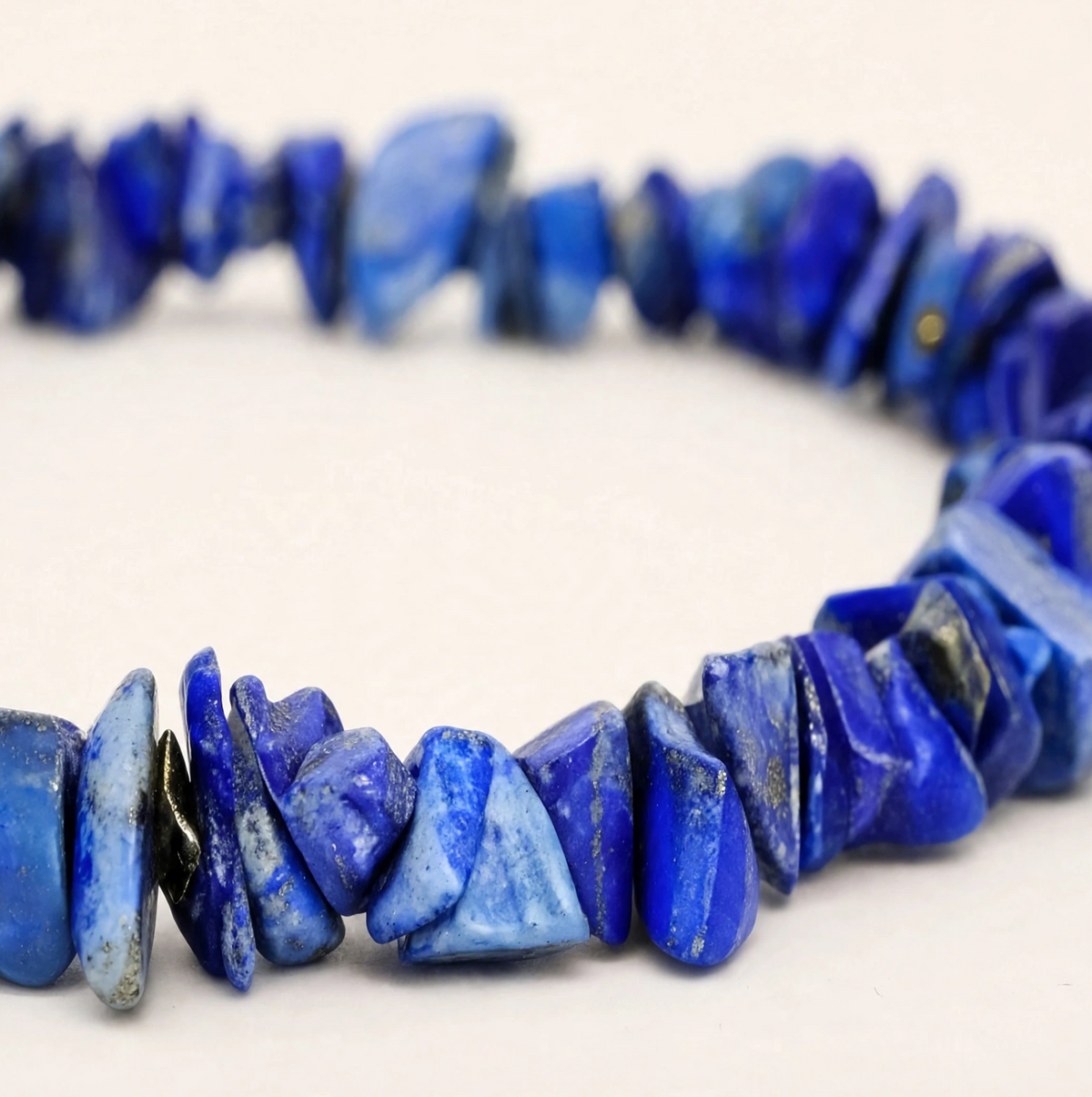 Lapis Chips Bracelet