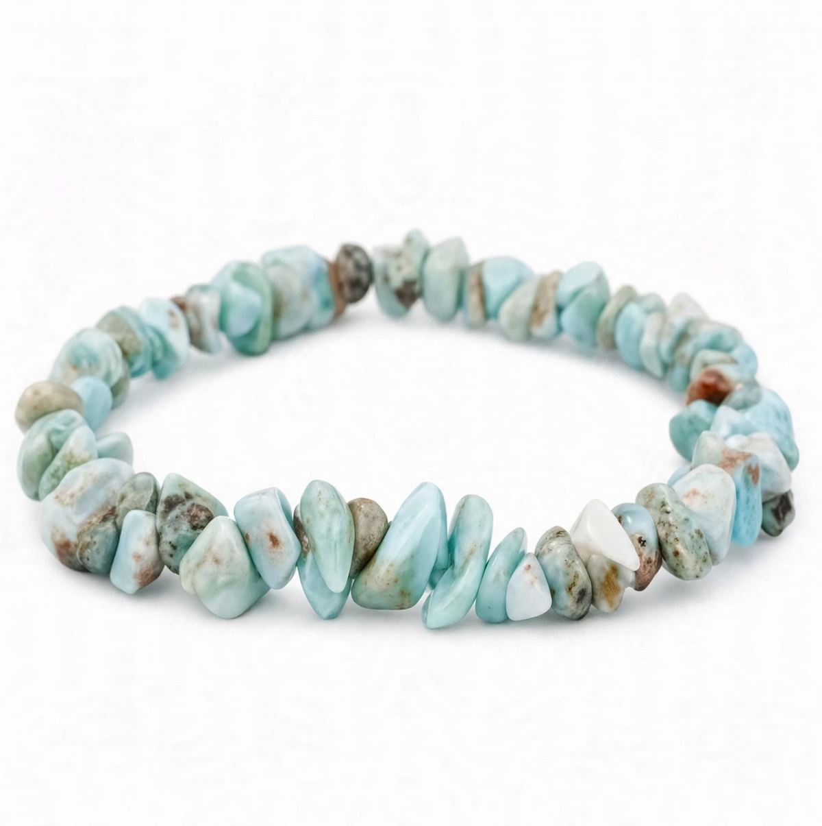 Larimar Chips Bracelet
