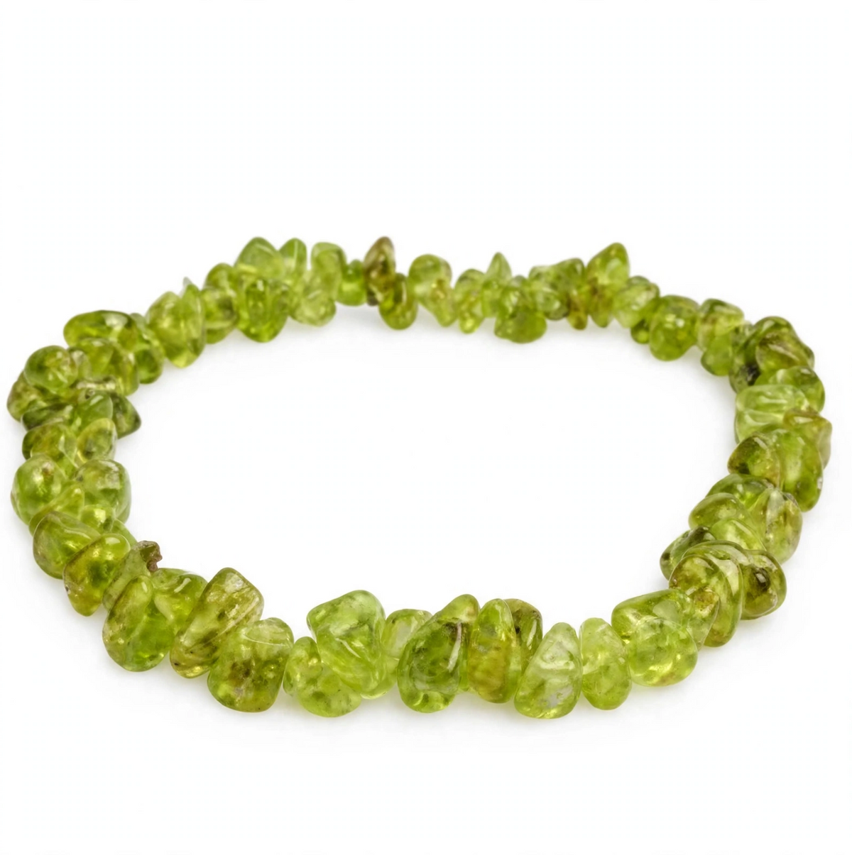 Peridot Chips Bracelet