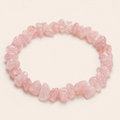 Rose Quartz Chips Bracelet