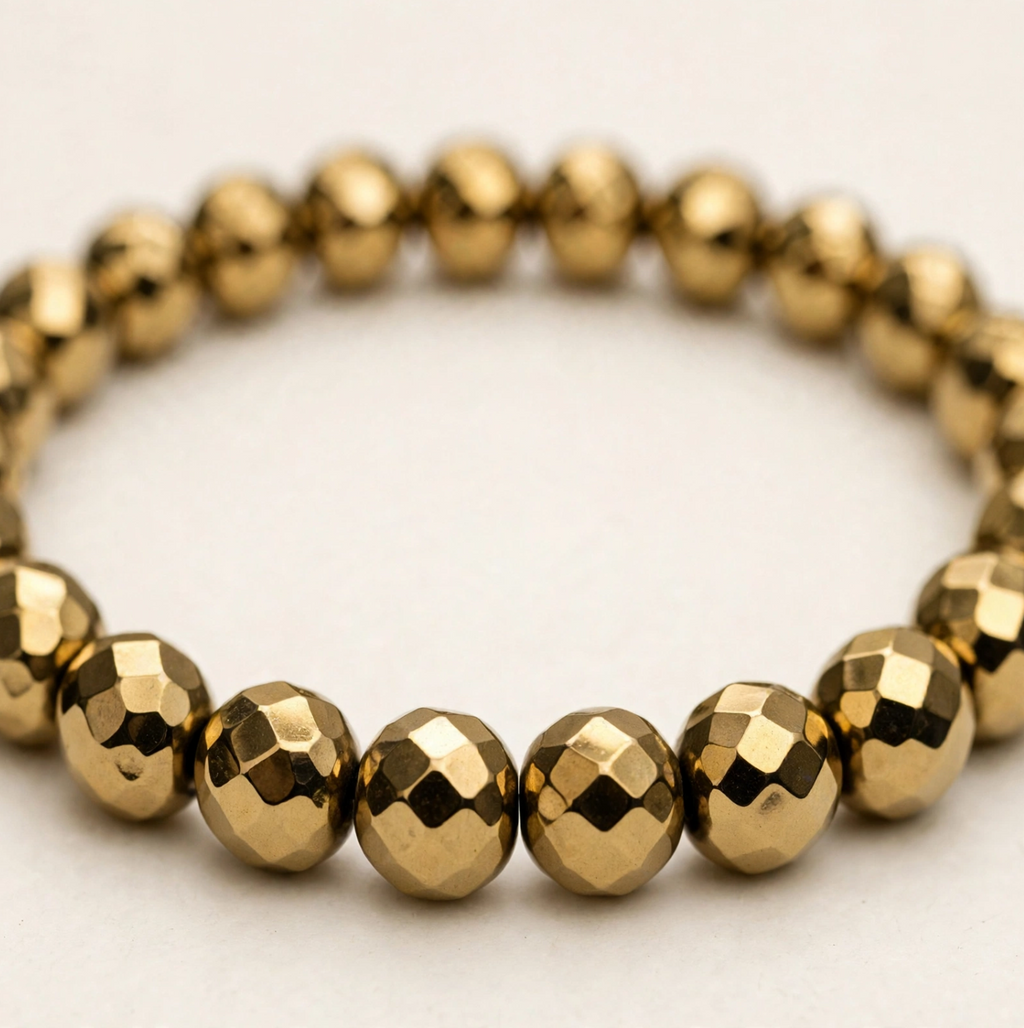 Golden Pyrite DC Bracelet