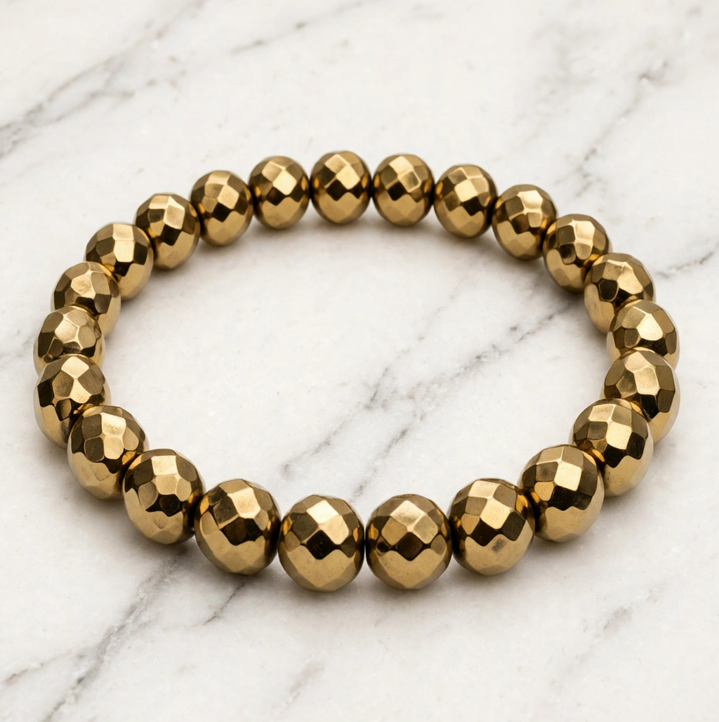 Golden Pyrite DC Bracelet