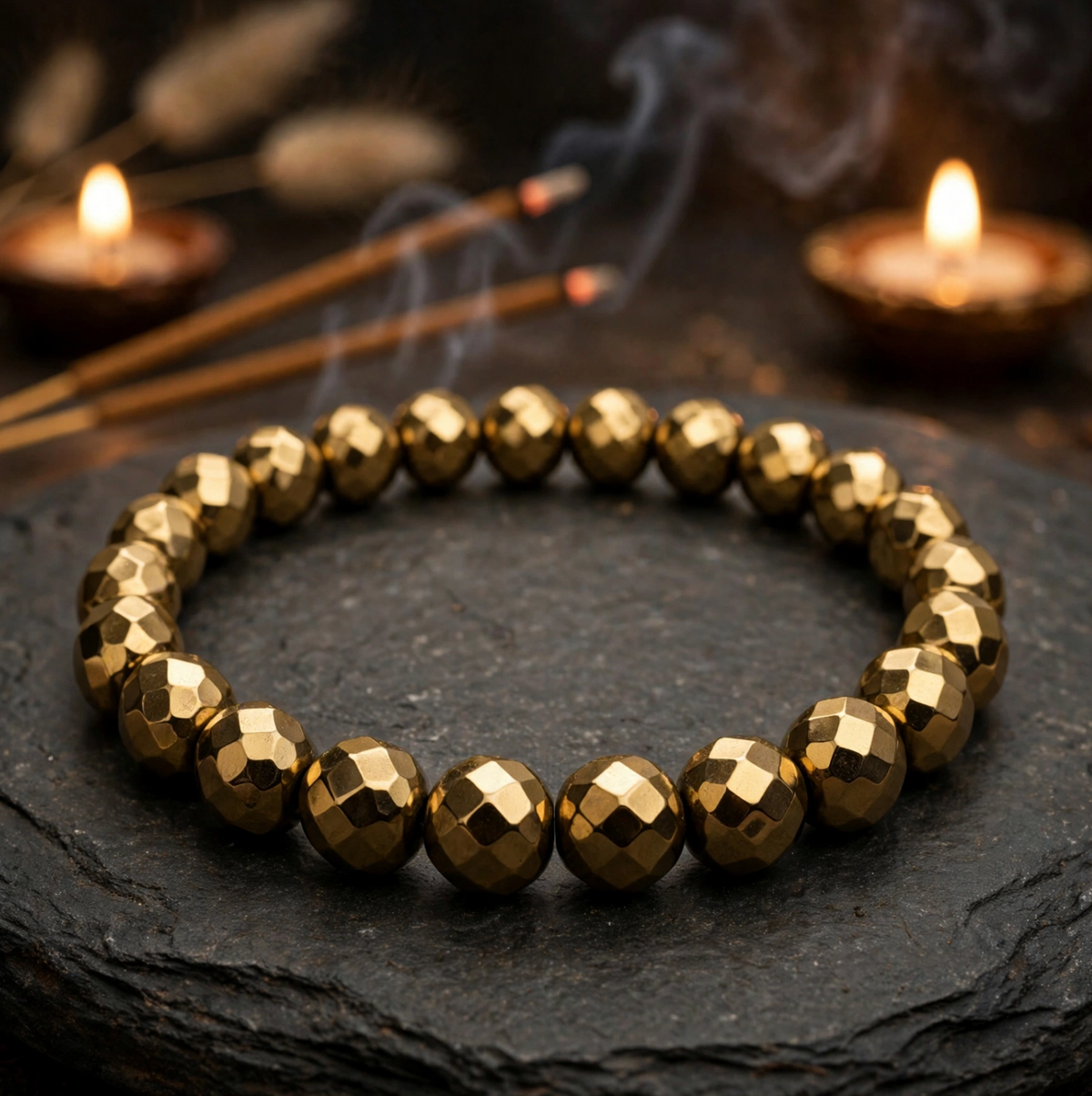 Golden Pyrite DC Bracelet
