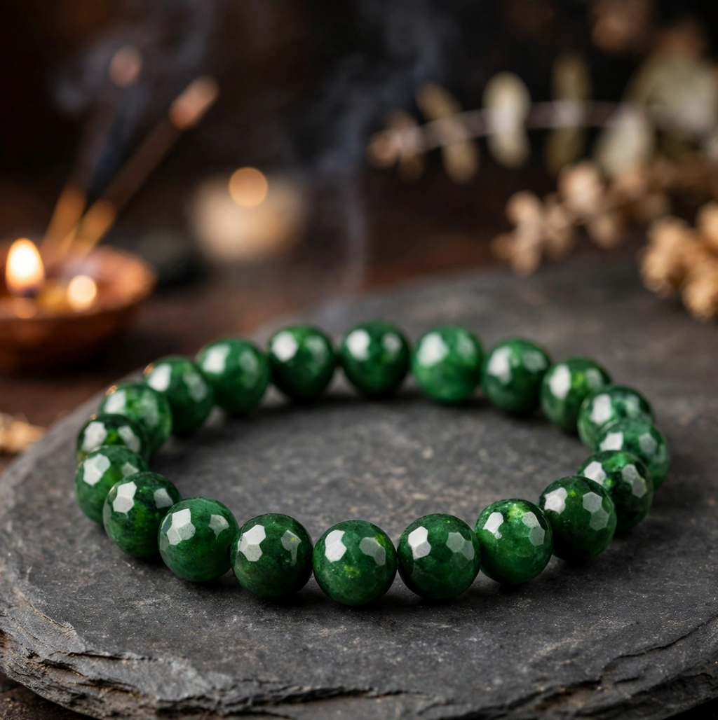 Green Jade DC Bracelet
