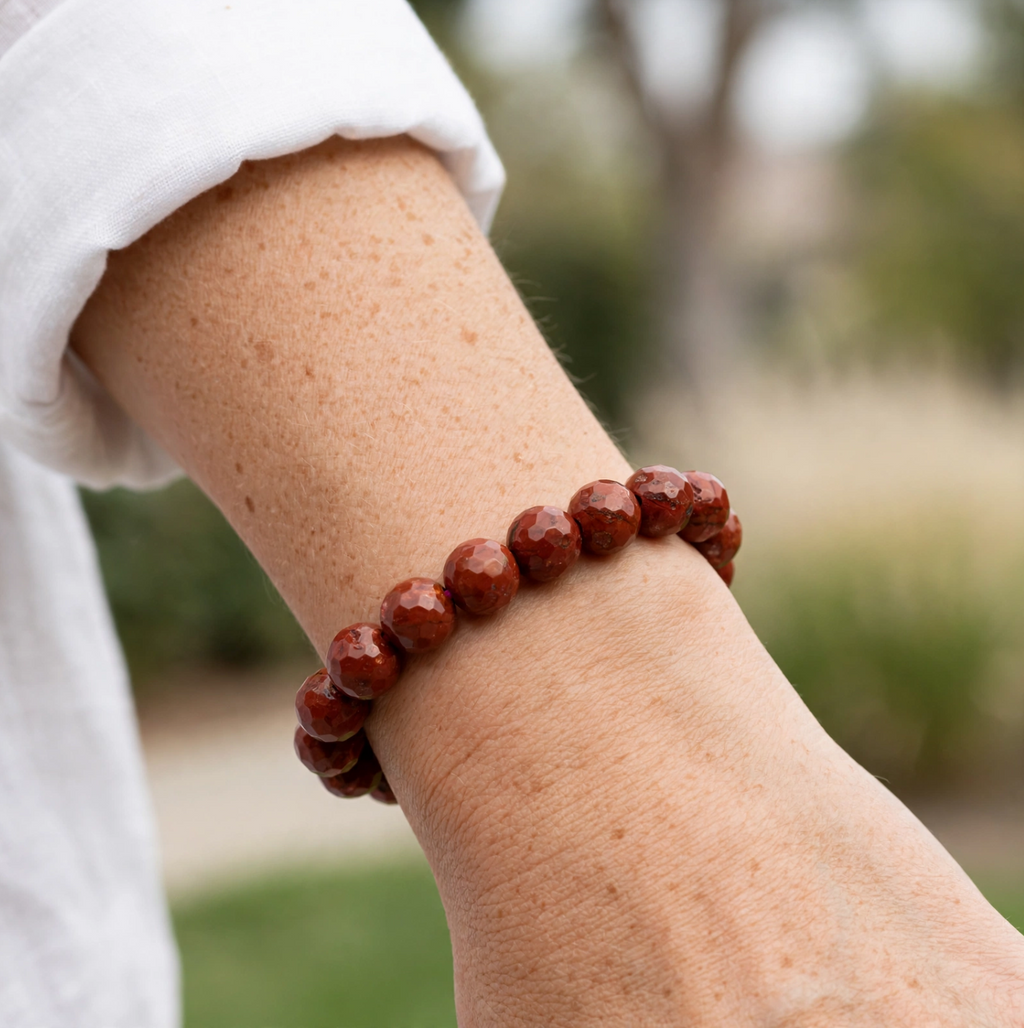 Red Jasper DC Bracelet