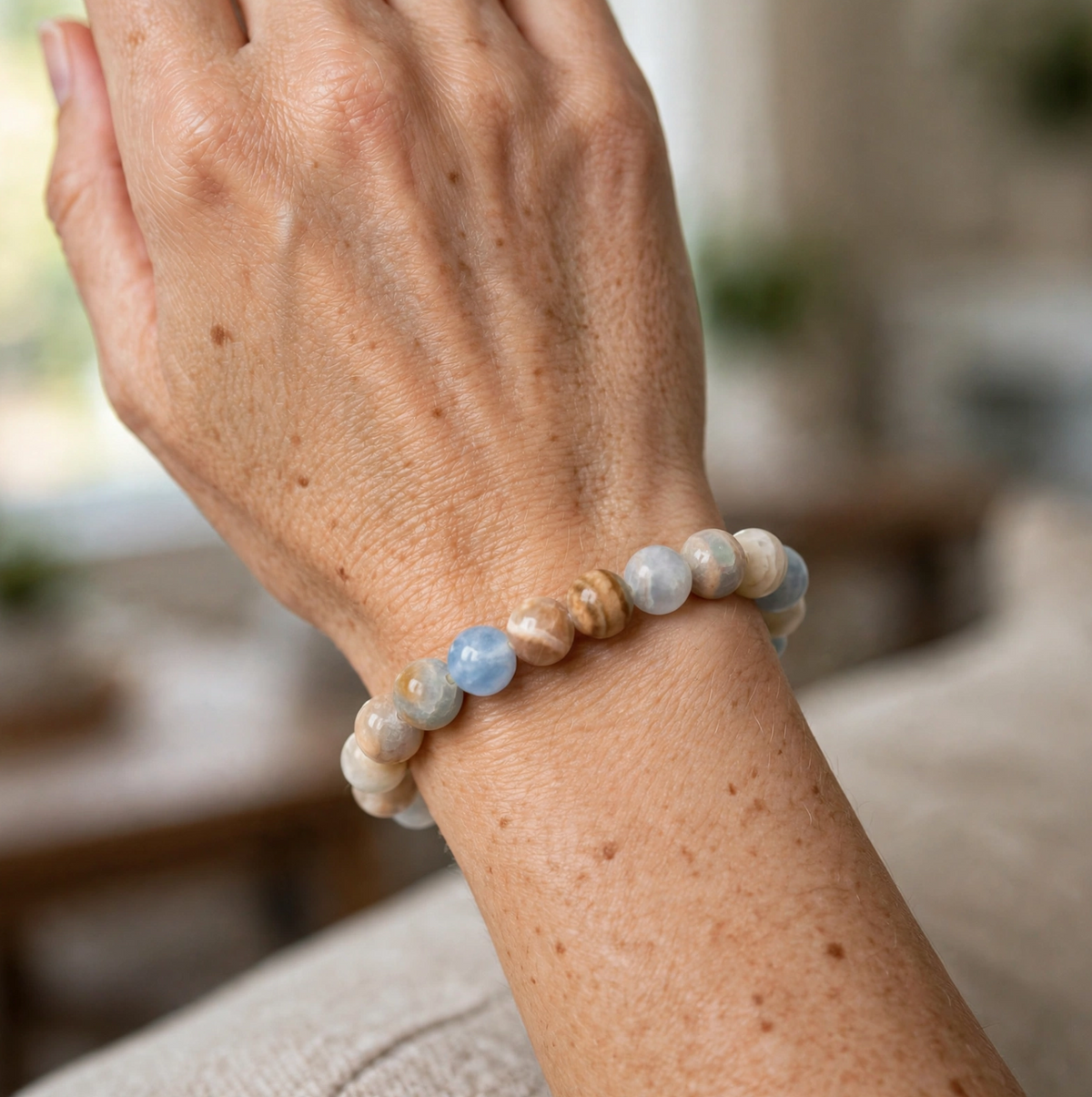 Aragonite Bracelet