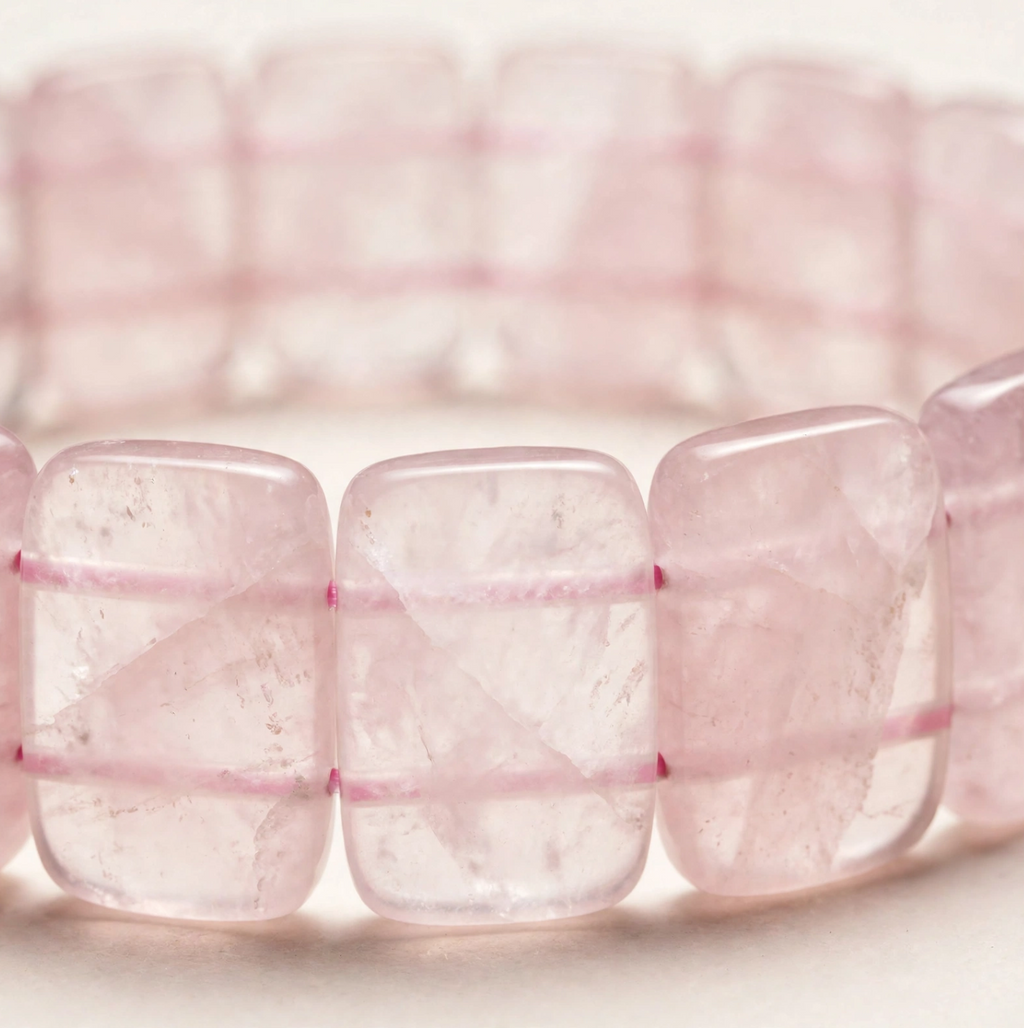 Rose Quartz Kada Bracelet