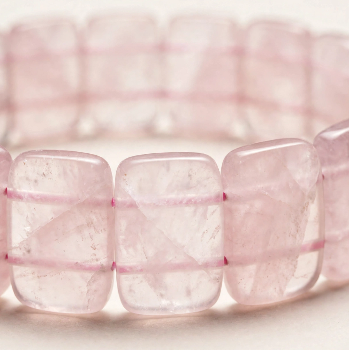 Rose Quartz Kada Bracelet