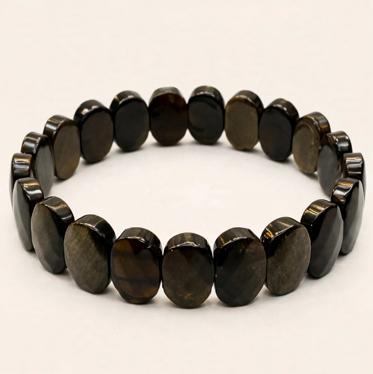 Golden Obsidian Kada Bracelet