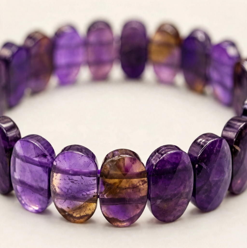 Amethyst Kada Bracelet