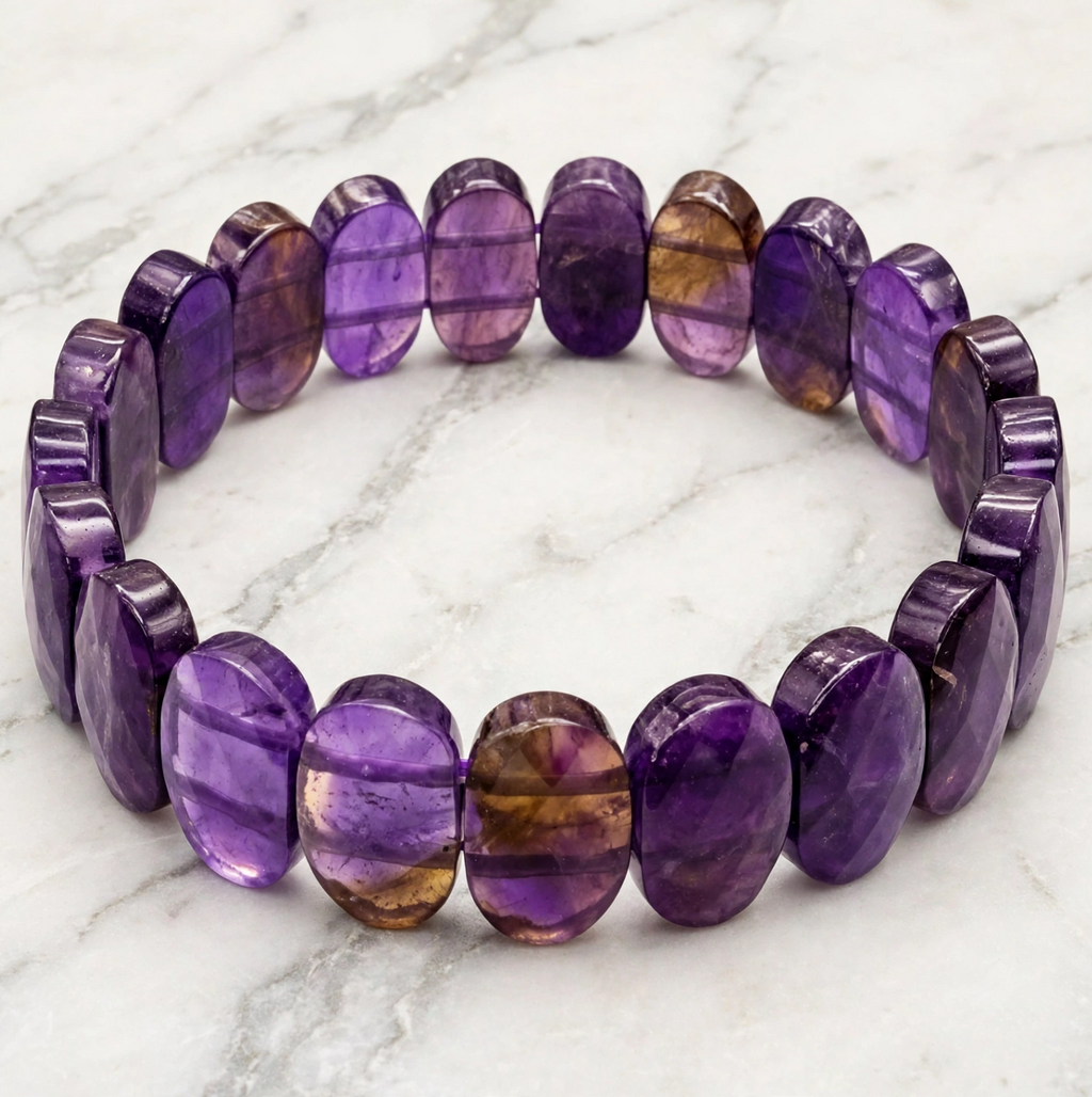 Amethyst Kada Bracelet
