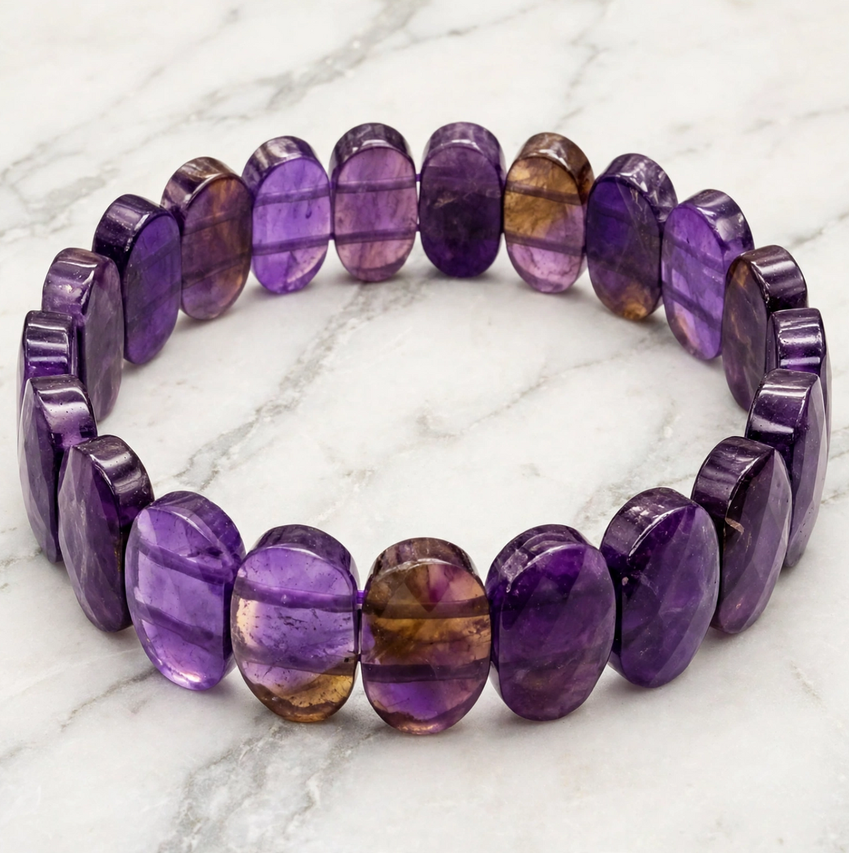 Amethyst Kada Bracelet