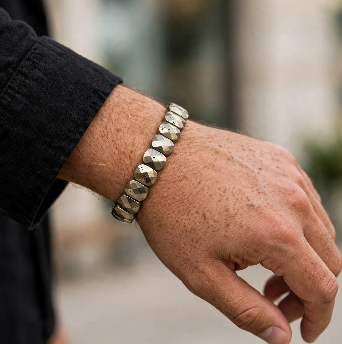 Pyrite Kada Bracelet