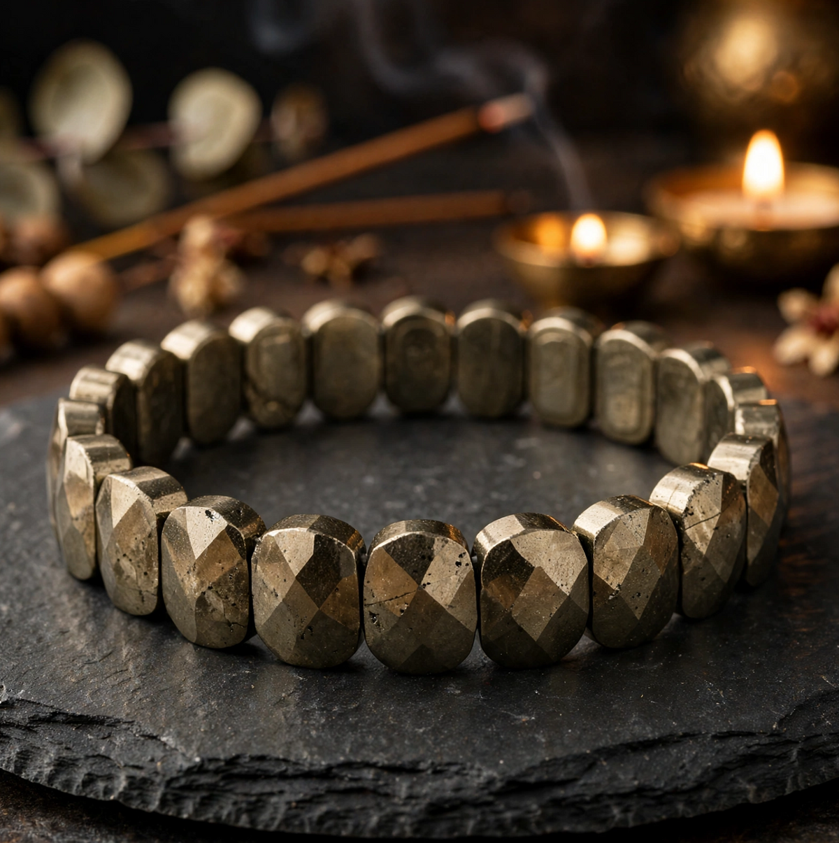 Pyrite Kada Bracelet