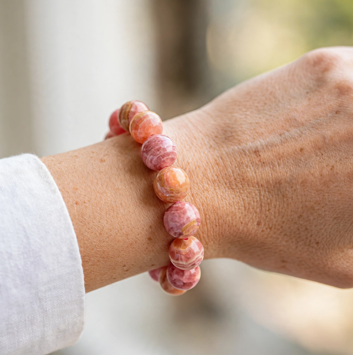 Rhodochrosite Bracelet