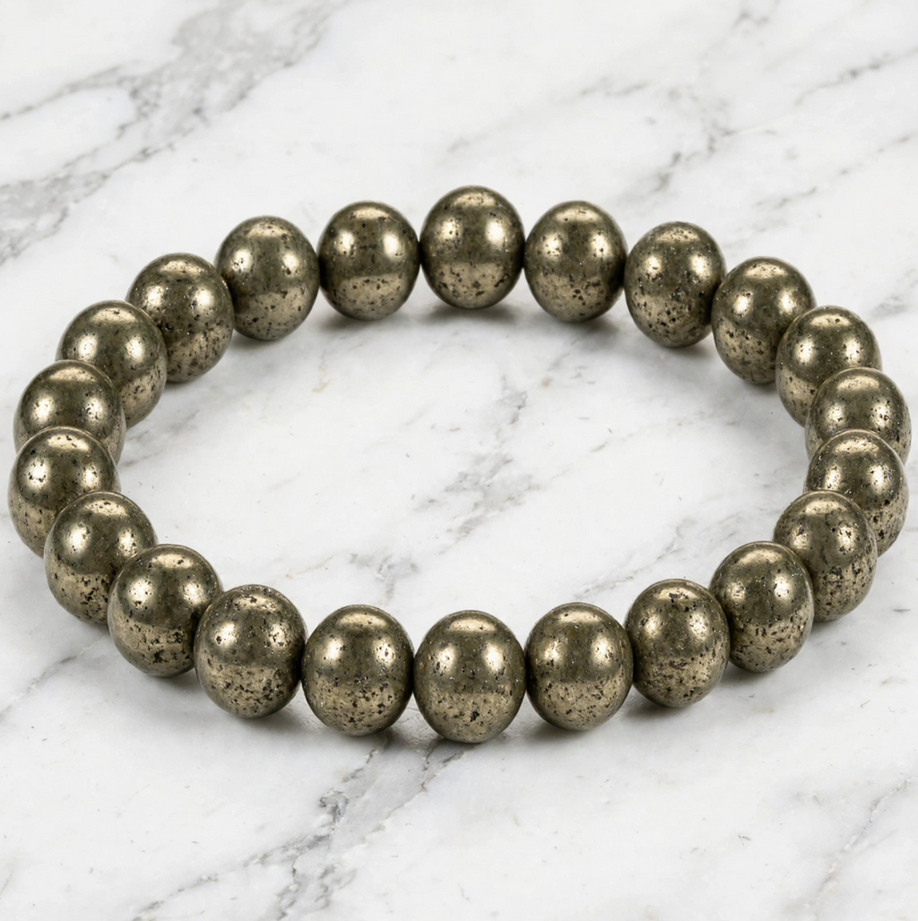 Natural Pyrite Bracelet