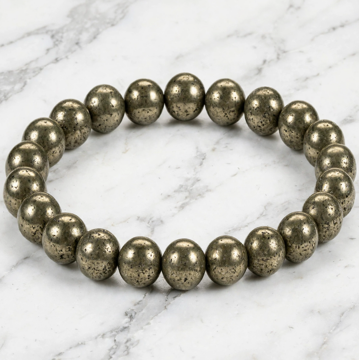 Natural Pyrite Bracelet