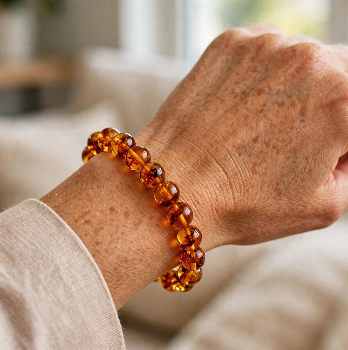 Amber Bracelet (Natural)