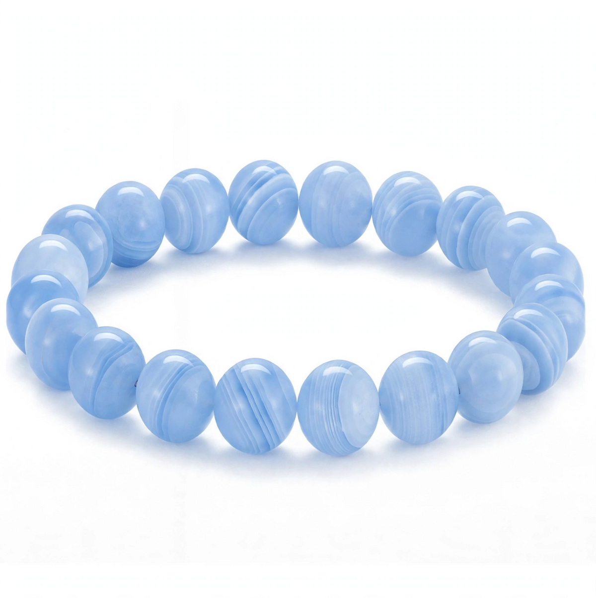 Blue Lace Agate Bracelet