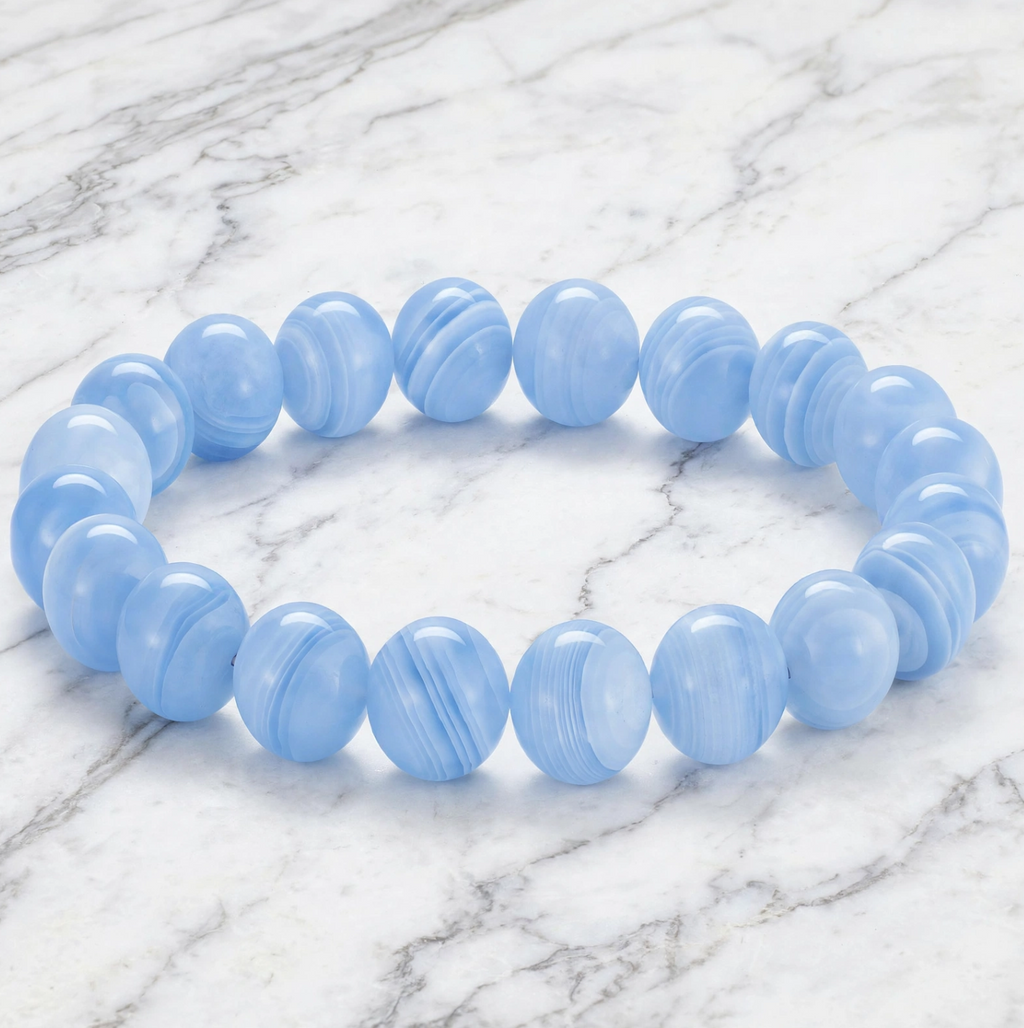 Blue Lace Agate Bracelet