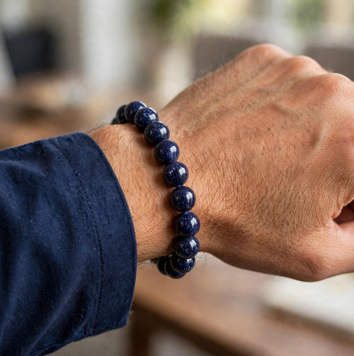 Blue Sunstone Bracelet