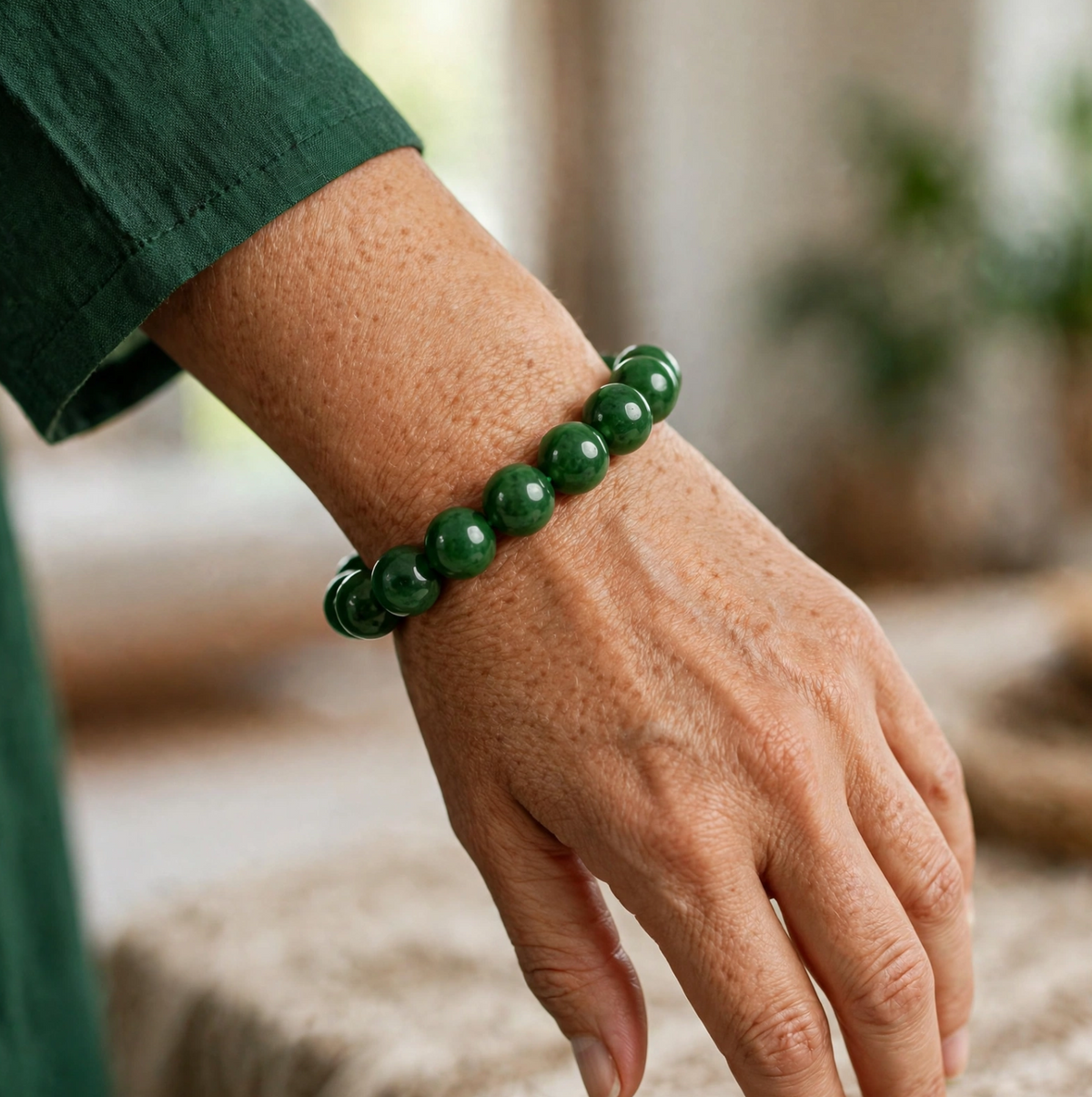 Green Jade Bracelet