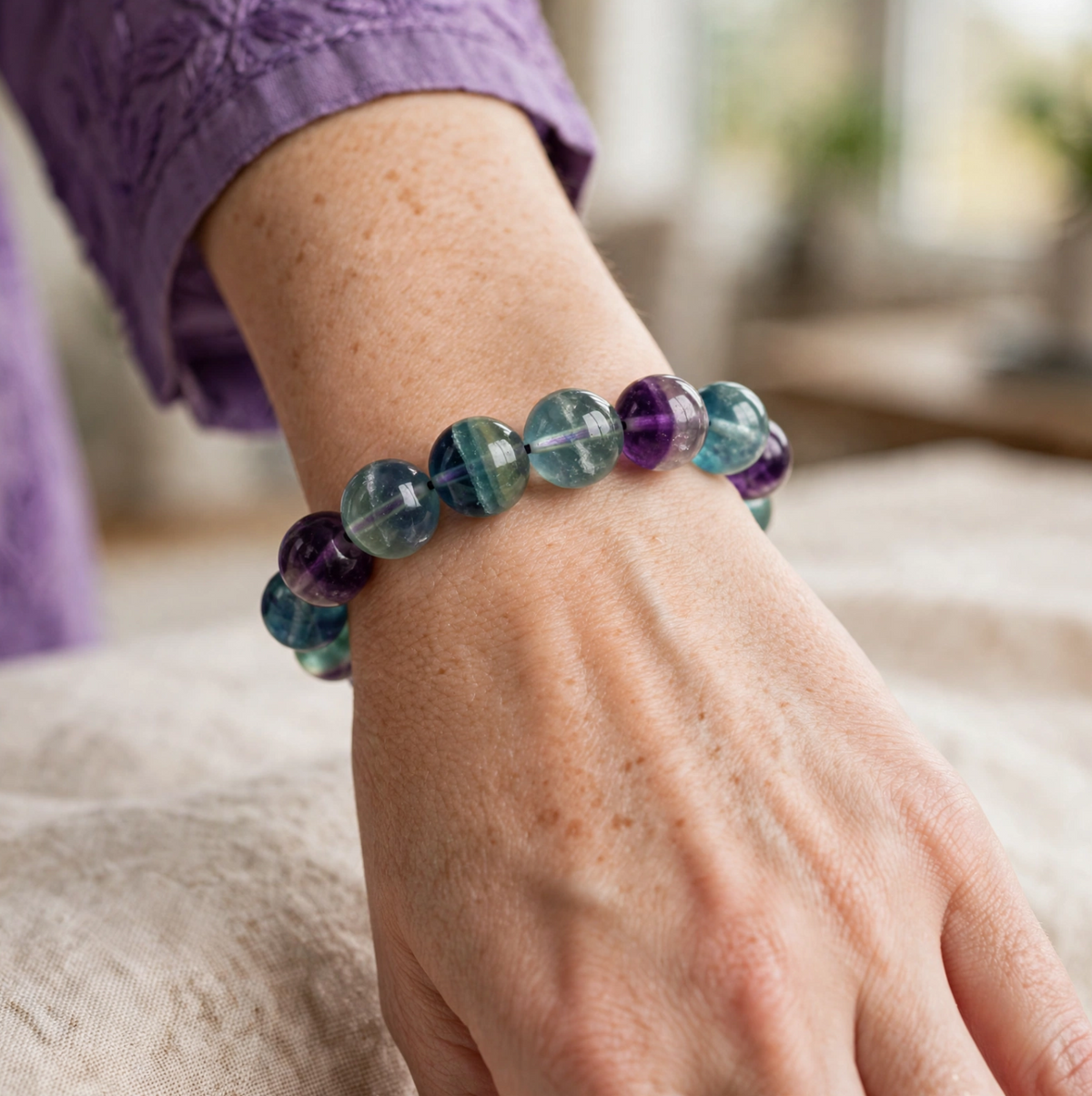 Fluorite Bracelet