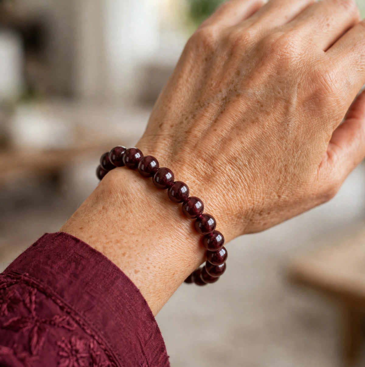 Garnet Bracelet