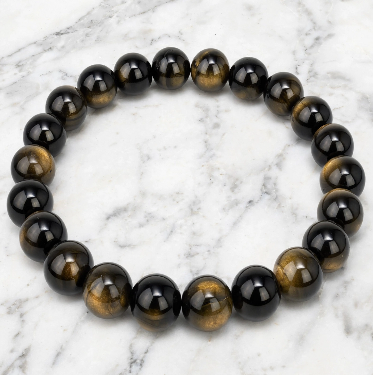 Golden Obsidian Bracelet